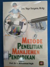 Image of METODE PENELITIAN MANAJEMEN PENDIDIKAN