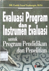 Image of Evaluasi Program dan Instrumen Evaluasi untuk Program Pendidikan dan Penelitian