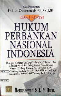 Image of Hukum Perbankan Nasional Indonesia