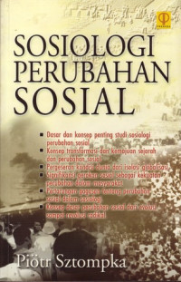 Image of SOSIOLOGI PERUBAHAN SOSIAL