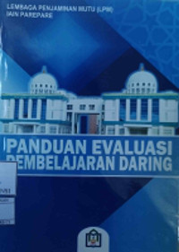 Image of Panduan Evaluasi Pembelajaran Daring