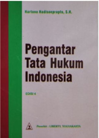 Image of Pengantar Tata Hukum Di Indonesia
