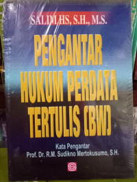 Image of Pengantar Hukum Perdata tertulus (BW)