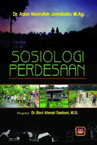 Image of Sosiologi  Perdesaan