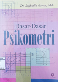 Image of DASAR-DASAR PSIKOMETRI