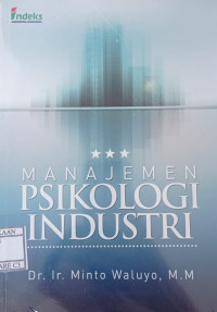 Image of Manajemen Psikologi Industri