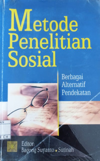 Image of Metode Penelitian Sosial (Berbagai Alternatif Pendekatan)