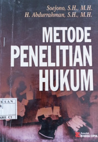 Image of METODE PENELITIAN HUKUM