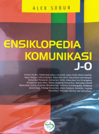 Image of ENSIKLOPEDIA KOMUNIKASI J-O