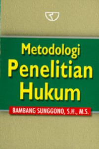 Image of METODOLOGI PENELITIAN HUKUM