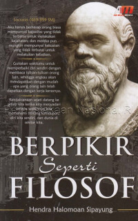Image of BERPIKIR SEPERTI FILOSOF