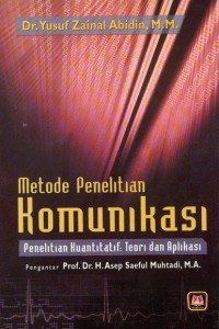 Image of Metode Penelitian Komunikasi