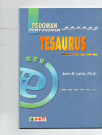 Image of Pedoman Penyusunan Tesaurus