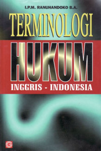 Image of Terminologi Hukum 