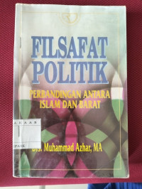 Image of Filsafat Politik : Perbandingan antara Islam dan Barat