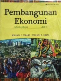 Image of PEMBANGUNAN EKONOMI  Edisi Kesebelas Jilid 1
