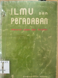 Image of Ilmu dan peradaban : menurut islam dan kristen
