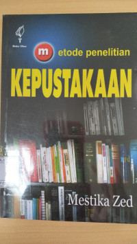 Image of Metode Penelitian Kepustakaan