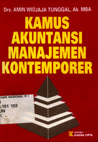 Image of Kamus Akuntansi Manajemen Kontemporer