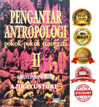 Image of Pengantar Antropologi: Pokok-Pokok Etnografi II